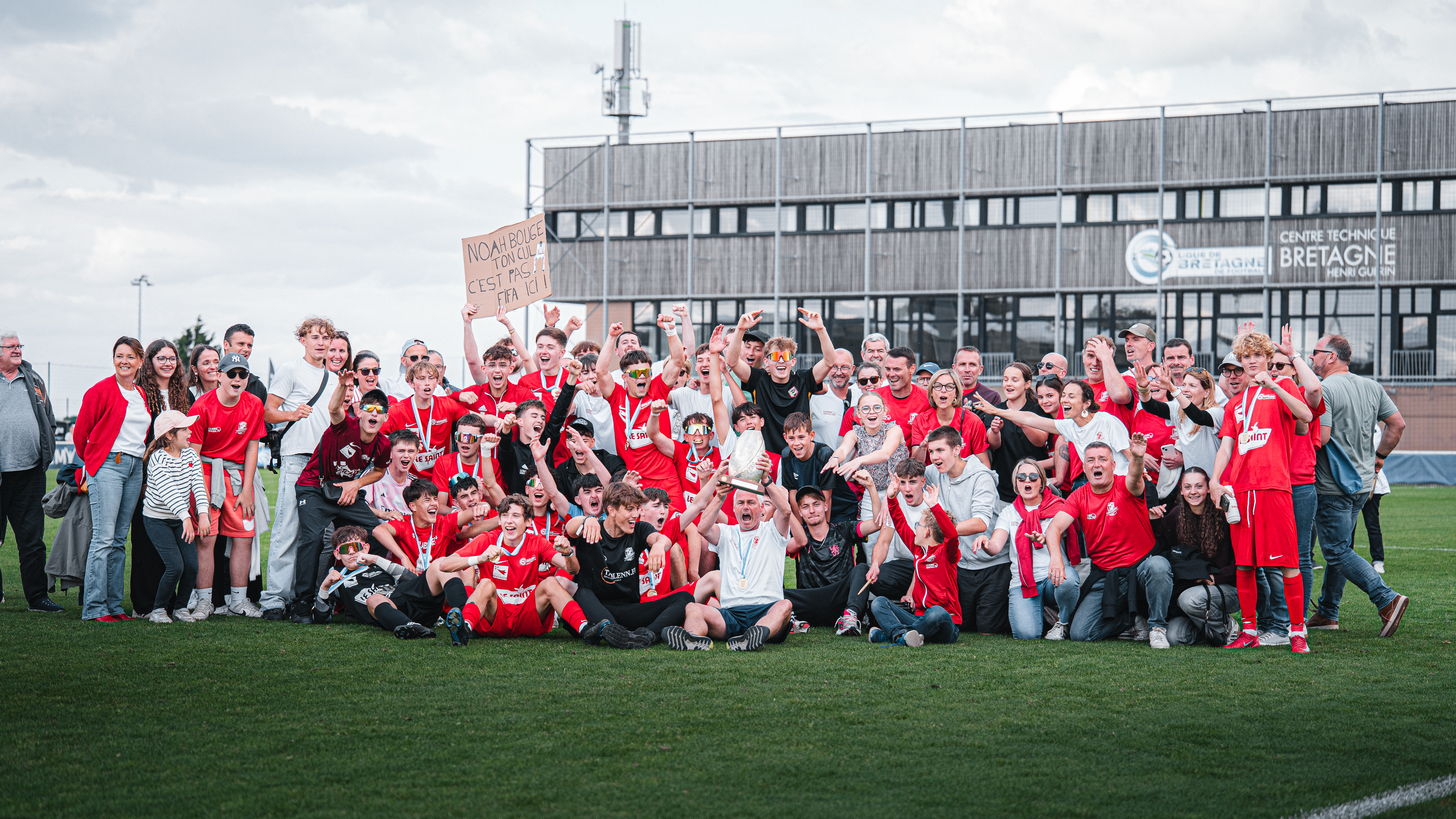 Nos U17 sont champions de Bretagne !